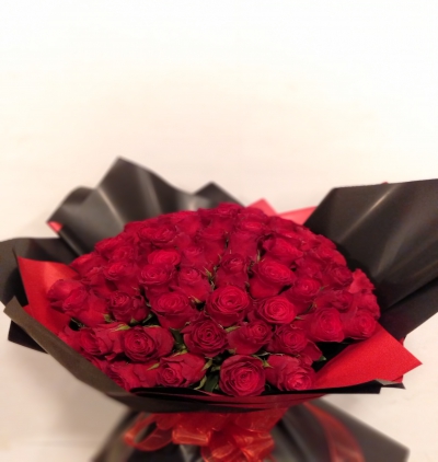 Belek çiçek Kırmızı gül sonsuz aşk