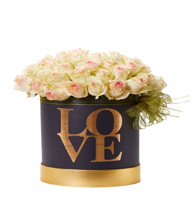  Kadriye çiçek gönder lowe kutuda tasarım arajman