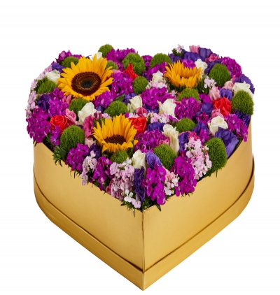  Serik Çiçek Siparişi doğadan karışık mevsim arajmanı