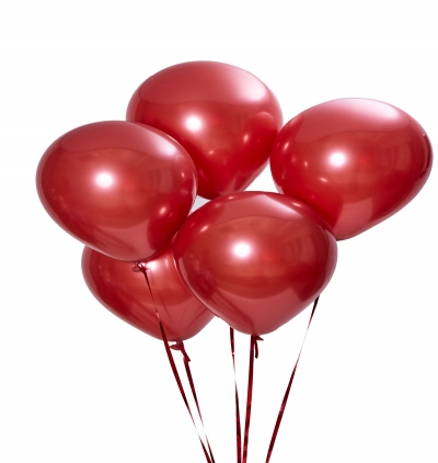  Serik Çiçek Siparişi Uçan krom balon
