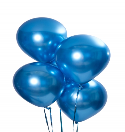 Serik Çiçekçi Mavi Helyum Balonlar
