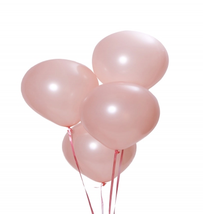 Belek çiçek Uçan krom balon.