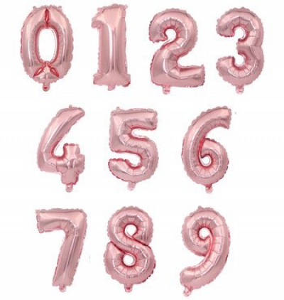 Serik Çiçekçi penbe renk uçan helyum folyo balon